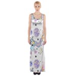 Bluey, Bluey merch, Bluey pattern, Bluey Bluey, bingo, Bluey design, bluey dog Thigh Split Maxi Dress Bluey, Bluey merch, Bluey pattern, Bluey Bluey, bingo, Bluey design, bluey dog Thigh Split Maxi Dress