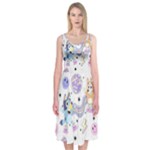 Bluey, Bluey merch, Bluey pattern, Bluey Bluey, bingo, Bluey design, bluey dog Midi Sleeveless Dress Bluey, Bluey merch, Bluey pattern, Bluey Bluey, bingo, Bluey design, bluey dog Midi Sleeveless Dress