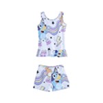 Bluey, Bluey merch, Bluey pattern, Bluey Bluey, bingo, Bluey design, bluey dog Kids Boyleg Swimsuit Bluey, Bluey merch, Bluey pattern, Bluey Bluey, bingo, Bluey design, bluey dog Kids Boyleg Swimsuit
