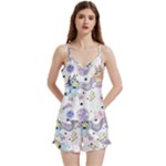 Bluey, Bluey merch, Bluey pattern, Bluey Bluey, bingo, Bluey design, bluey dog V-Neck Satin Loungewear Set Bluey, Bluey merch, Bluey pattern, Bluey Bluey, bingo, Bluey design, bluey dog V-Neck Satin Loungewear Set