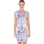 Bluey, Bluey merch, Bluey pattern, Bluey Bluey, bingo, Bluey design, bluey dog Capsleeve Drawstring Dress Bluey, Bluey merch, Bluey pattern, Bluey Bluey, bingo, Bluey design, bluey dog Capsleeve Drawstring Dress