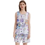 Bluey, Bluey merch, Bluey pattern, Bluey Bluey, bingo, Bluey design, bluey dog Sleeveless Cozy Lounge Set Bluey, Bluey merch, Bluey pattern, Bluey Bluey, bingo, Bluey design, bluey dog Sleeveless Cozy Lounge Set