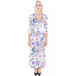 Bluey, Bluey merch, Bluey pattern, Bluey Bluey, bingo, Bluey design, bluey dog Quarter Sleeve Wrap Maxi Dress Bluey, Bluey merch, Bluey pattern, Bluey Bluey, bingo, Bluey design, bluey dog Quarter Sleeve Wrap Maxi Dress