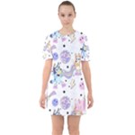 Bluey, Bluey merch, Bluey pattern, Bluey Bluey, bingo, Bluey design, bluey dog Sixties Short Sleeve Mini Dress Bluey, Bluey merch, Bluey pattern, Bluey Bluey, bingo, Bluey design, bluey dog Sixties Short Sleeve Mini Dress