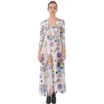 Bluey, Bluey merch, Bluey pattern, Bluey Bluey, bingo, Bluey design, bluey dog Button Up Boho Maxi Dress Bluey, Bluey merch, Bluey pattern, Bluey Bluey, bingo, Bluey design, bluey dog Button Up Boho Maxi Dress