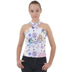 Bluey, Bluey merch, Bluey pattern, Bluey Bluey, bingo, Bluey design, bluey dog Cross Neck Velour Top Bluey, Bluey merch, Bluey pattern, Bluey Bluey, bingo, Bluey design, bluey dog Cross Neck Velour Top