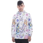 Bluey, Bluey merch, Bluey pattern, Bluey Bluey, bingo, Bluey design, bluey dog Men s Front Pocket Pullover Windbreaker Bluey, Bluey merch, Bluey pattern, Bluey Bluey, bingo, Bluey design, bluey dog Men s Front Pocket Pullover Windbreaker