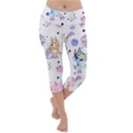 Bluey, Bluey merch, Bluey pattern, Bluey Bluey, bingo, Bluey design, bluey dog Lightweight Velour Capri Yoga Leggings Bluey, Bluey merch, Bluey pattern, Bluey Bluey, bingo, Bluey design, bluey dog Lightweight Velour Capri Yoga Leggings