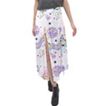 Bluey, Bluey merch, Bluey pattern, Bluey Bluey, bingo, Bluey design, bluey dog Velour Split Maxi Skirt Bluey, Bluey merch, Bluey pattern, Bluey Bluey, bingo, Bluey design, bluey dog Velour Split Maxi Skirt