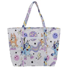 Zip Up Canvas Bag 