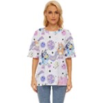 Bluey, Bluey merch, Bluey pattern, Bluey Bluey, bingo, Bluey design, bluey dog Oversized Basic T-Shirt Bluey, Bluey merch, Bluey pattern, Bluey Bluey, bingo, Bluey design, bluey dog Oversized Basic T-Shirt