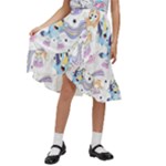 Bluey, Bluey merch, Bluey pattern, Bluey Bluey, bingo, Bluey design, bluey dog Kids Ruffle Flared Wrap Midi Skirt Bluey, Bluey merch, Bluey pattern, Bluey Bluey, bingo, Bluey design, bluey dog Kids Ruffle Flared Wrap Midi Skirt