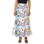 Bluey, Bluey merch, Bluey pattern, Bluey Bluey, bingo, Bluey design, bluey dog Tiered Ruffle Maxi Skirt Bluey, Bluey merch, Bluey pattern, Bluey Bluey, bingo, Bluey design, bluey dog Tiered Ruffle Maxi Skirt