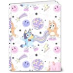 Bluey, Bluey merch, Bluey pattern, Bluey Bluey, bingo, Bluey design, bluey dog 6 x 8 Hardcover Notebook Bluey, Bluey merch, Bluey pattern, Bluey Bluey, bingo, Bluey design, bluey dog 6 x 8 Hardcover Notebook