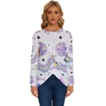 Bluey, Bluey merch, Bluey pattern, Bluey Bluey, bingo, Bluey design, bluey dog Long Sleeve Crew Neck Pullover Top Bluey, Bluey merch, Bluey pattern, Bluey Bluey, bingo, Bluey design, bluey dog Long Sleeve Crew Neck Pullover Top