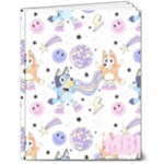 Bluey, Bluey merch, Bluey pattern, Bluey Bluey, bingo, Bluey design, bluey dog 7 x 9 Softcover Notebook Bluey, Bluey merch, Bluey pattern, Bluey Bluey, bingo, Bluey design, bluey dog 7 x 9 Softcover Notebook