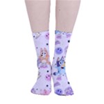 Bluey, Bluey merch, Bluey pattern, Bluey Bluey, bingo, Bluey design, bluey dog Smooth Crew Length Tube Socks Bluey, Bluey merch, Bluey pattern, Bluey Bluey, bingo, Bluey design, bluey dog Smooth Crew Length Tube Socks