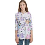Bluey, Bluey merch, Bluey pattern, Bluey Bluey, bingo, Bluey design, bluey dog Women s Zip Front V-Neck 3/4 Sleeve Casual Top Pocket Shirt Bluey, Bluey merch, Bluey pattern, Bluey Bluey, bingo, Bluey design, bluey dog Women s Zip Front V-Neck 3/4 Sleeve Casual Top Pocket Shirt