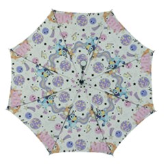 Bluey, Bluey merch, Bluey pattern, Bluey Bluey, bingo, Bluey design, bluey dog Automatic Folding Umbrella with Case (Medium) from ArtsNow.com