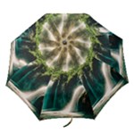 Waterfall Rocks Jungle Forest Folding Umbrellas