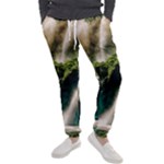 Waterfall Rocks Jungle Forest Men s Jogger Sweatpants