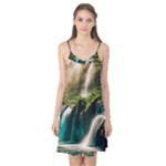 Waterfall Rocks Jungle Forest Camis Nightgown 