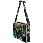Waterfall Rocks Jungle Forest Cross Body Office Bag