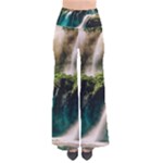 Waterfall Rocks Jungle Forest So Vintage Palazzo Pants