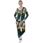 Waterfall Rocks Jungle Forest Women s Tracksuit