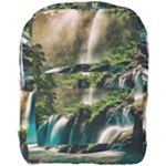 Waterfall Rocks Jungle Forest Full Print Backpack