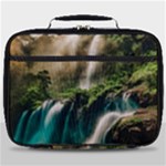 Waterfall Rocks Jungle Forest Full Print Lunch Bag