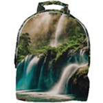 Waterfall Rocks Jungle Forest Mini Full Print Backpack