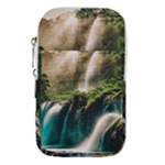 Waterfall Rocks Jungle Forest Waist Pouch (Small)