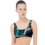 Waterfall Rocks Jungle Forest The Little Details Bikini Top