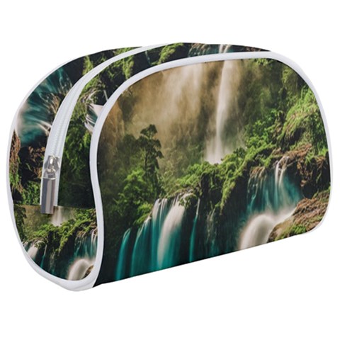 Waterfall Rocks Jungle Forest Make Up Case (Medium) from ArtsNow.com