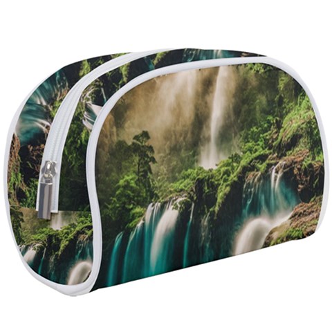 Waterfall Rocks Jungle Forest Make Up Case (Large) from ArtsNow.com