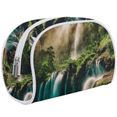 Waterfall Rocks Jungle Forest Make Up Case (Large) from ArtsNow.com
