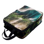 Waterfall Rocks Jungle Forest Full Print Foldable Shoe Storage Bag