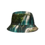Waterfall Rocks Jungle Forest Inside Out Bucket Hat (Kids)