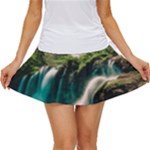 Waterfall Rocks Jungle Forest Women s Skort