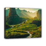 Mountains Trees Forest Canvas 10  x 8  (Stretched)