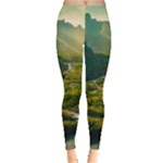 Mountains Trees Forest Everyday Leggings 