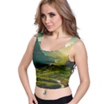 Mountains Trees Forest Crop Top