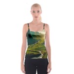 Mountains Trees Forest Spaghetti Strap Top