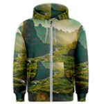 Mountains Trees Forest Men s Zipper Hoodie