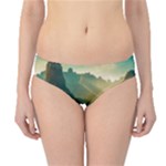 Mountains Trees Forest Hipster Bikini Bottoms