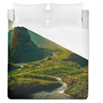 Mountains Trees Forest Duvet Cover (Queen Size)