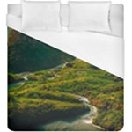 Mountains Trees Forest Duvet Cover (King Size)