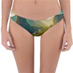Mountains Trees Forest Reversible Hipster Bikini Bottoms