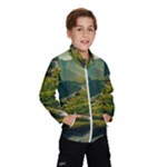 Mountains Trees Forest Kids  Windbreaker